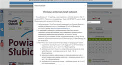 Desktop Screenshot of powiatslubicki.pl